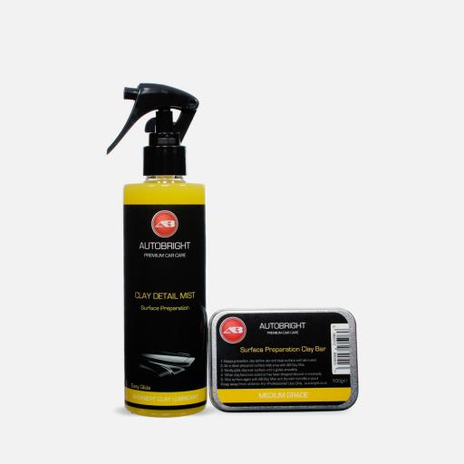 Car Detailing Clay Bar & Lubricant Kit | 250ml + 100g